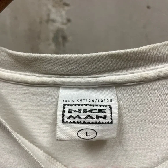 Pearl Jam White Freak Puppet Vintage Tour Double Sided Concert T-Shirt Large L - Picture 2 of 7